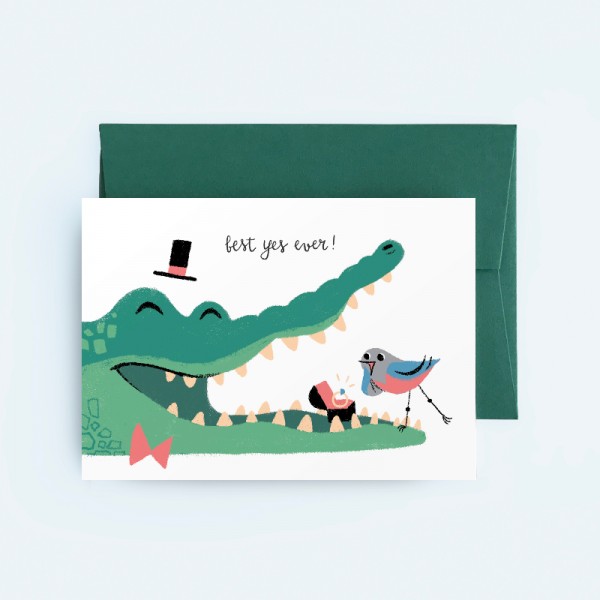 Best Yes Ever - Animal Kingdom Card