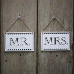 Mr and Mrs Signs - Vintage Affair