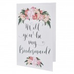 Will You Be My Bridesmaid Cards - Boho