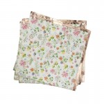 Rose Gold Foiled Floral Paper Napkins - Ditsy Floral