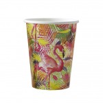 Tropical Paper Cups - Flamingo Fun