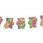 Iridescent Foiled Paper Bunting - Hot Summer