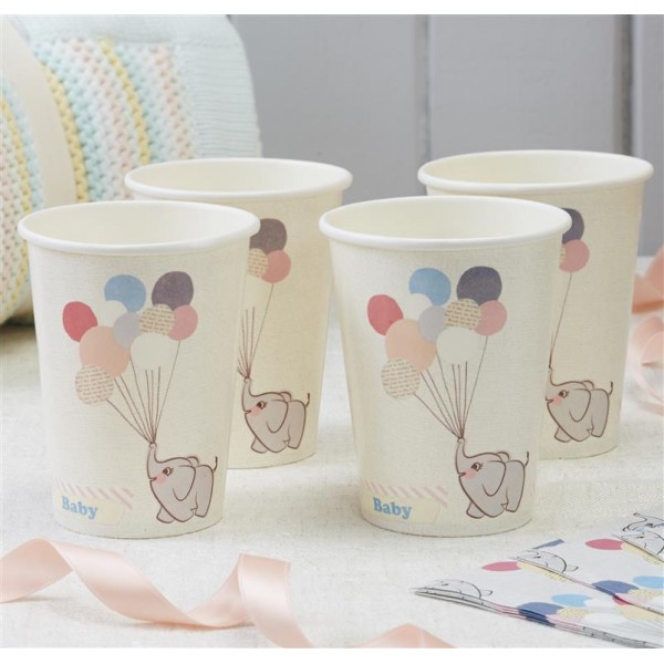 Elephant Paper Cups - Little One