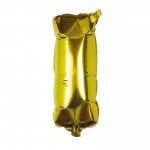 Gold Foil Letter I Balloon - Pick and Mix