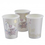 1st Birthday Paper Cups - Rock-A-Bye