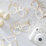 Gold Foiled Fun Glasses