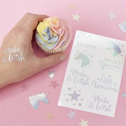 Iridescent Unicorn Tattoos