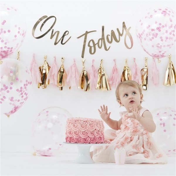 Pink Cake Smash Kit - Girl Photo Shoot