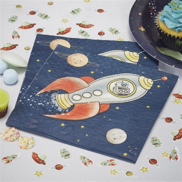 Paper Napkins - Space Adventure Party