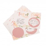 Rose Gold Foiled Truth or Dare Scratch Card Game