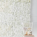 White Flower Wall Backdrop LAST ONE