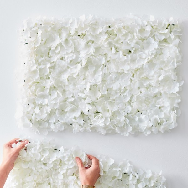 White Flower Wall Backdrop LAST ONE