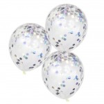 Iridescent Confetti Balloons - Pastel Party