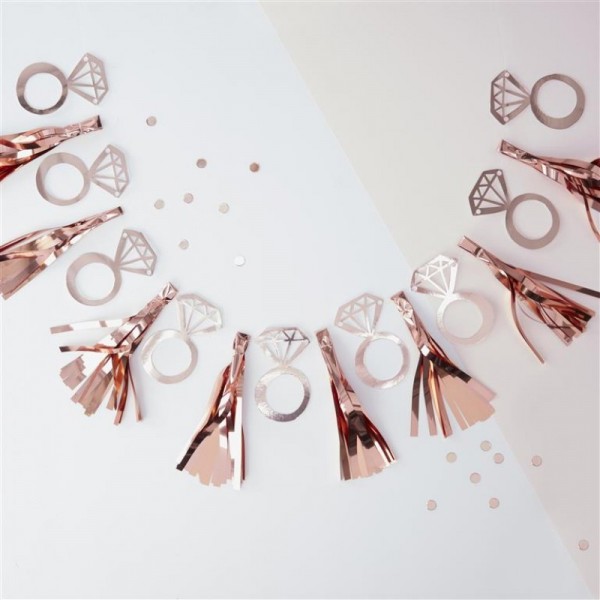 Tassel Garland - Rose Gold 