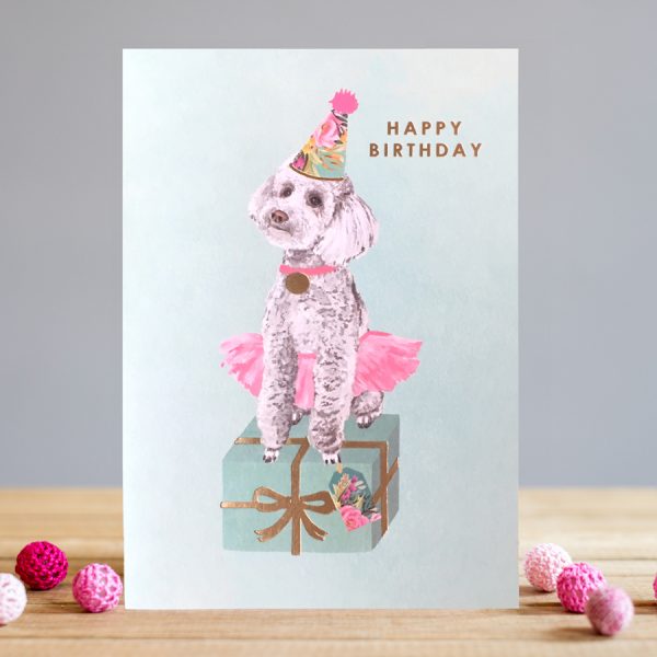 Party Poodle Card