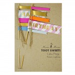 Toot Sweet Cake Flags