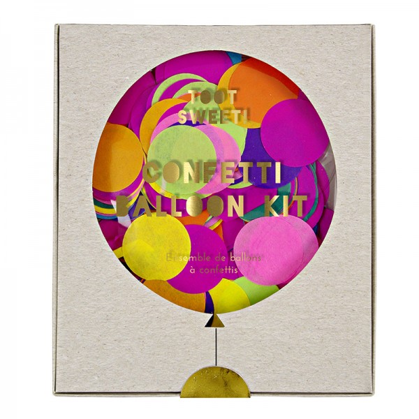 Toot Sweet Confetti Balloon Kit