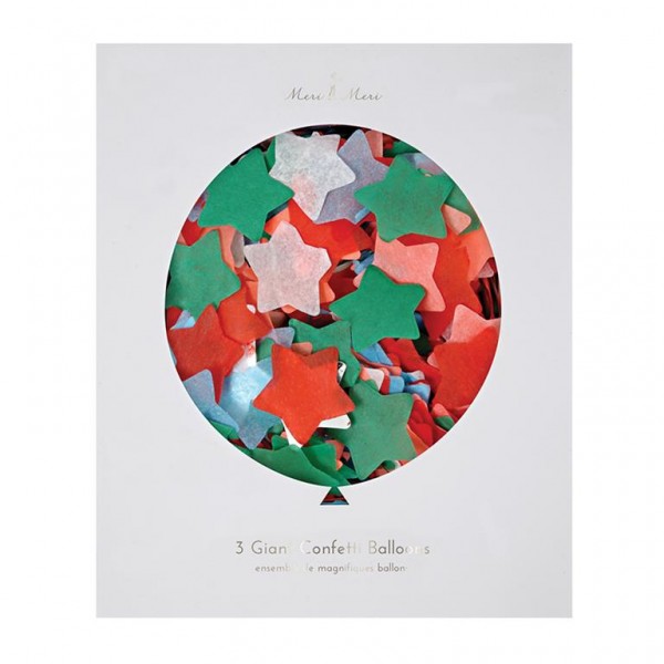 Confetti Star Balloon Kit