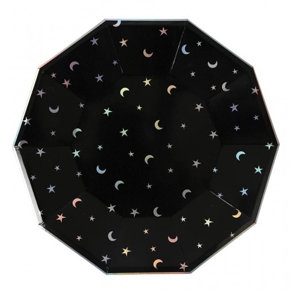 Star and Moon Large Plates