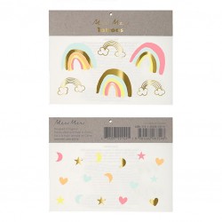 Neon Rainbows Tattoos