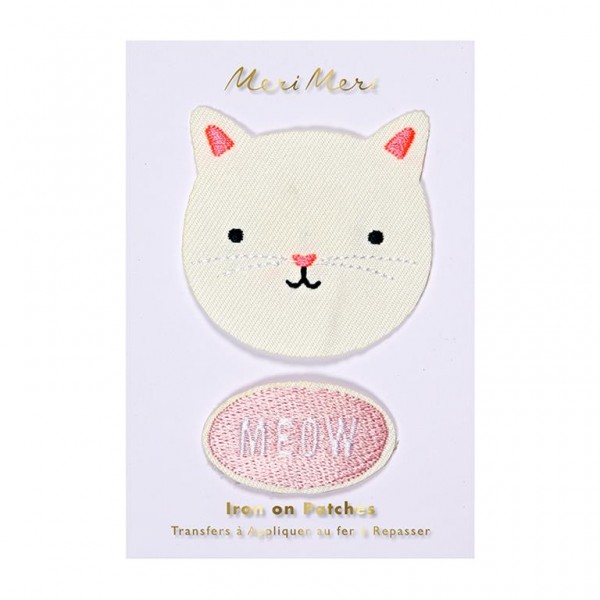 Cat Embroidered Patches