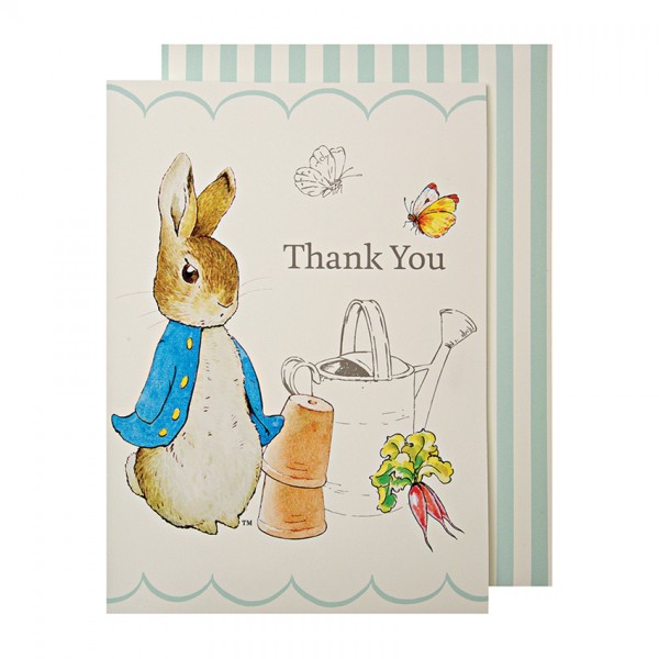 Peter Rabbit Boxed Thank You Cards - 8 Cards