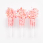 Pink Confetti Throwers
