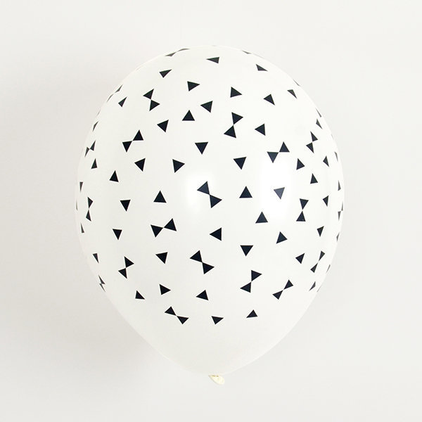 5 Balloons - Black Ties