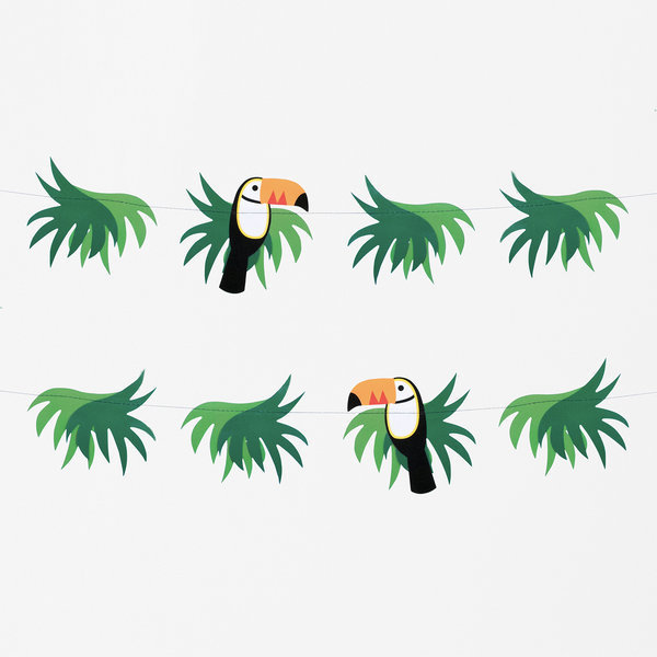 Paper Garland - Toucan