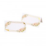 Geo Floral - Wedding Place Cards