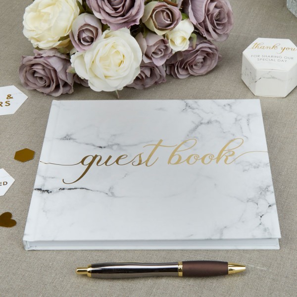 Scripted Marble - Guest Book