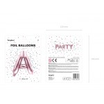 Rose Gold Foil Number 2 Balloon - 35cm