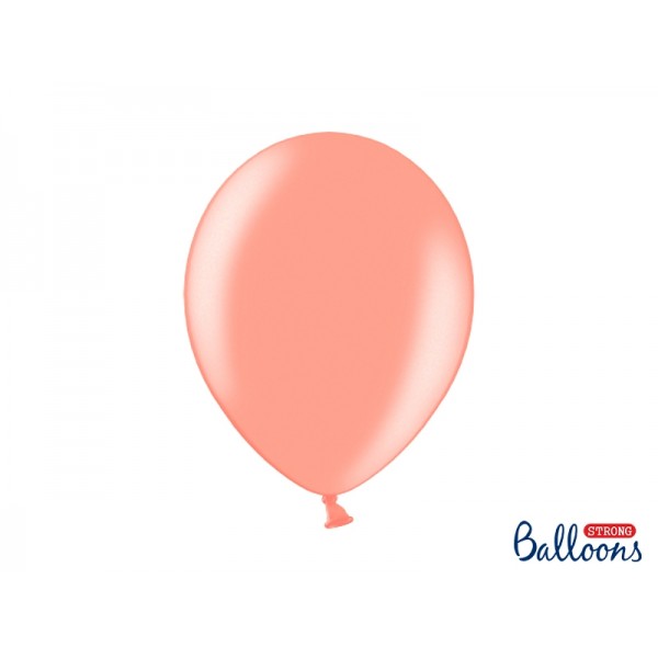 Rose Gold 30cm Balloons - 50 Pack