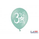 My 3rd Birthday Pastel Balloon Mix