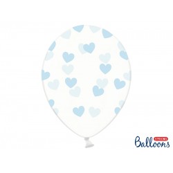 Blue Heart Party Balloons