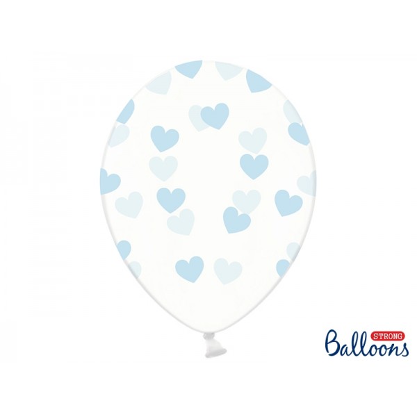 Blue Heart Party Balloons
