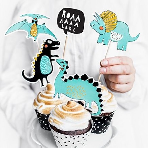 Cake Toppers Set 2 - Dinosaur Party