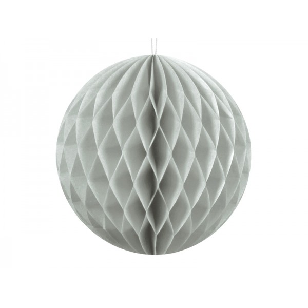 Light Grey Small Honeycomb Ball - 10cm