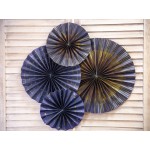 Decorative Paper Rosettes - Happy New Year 