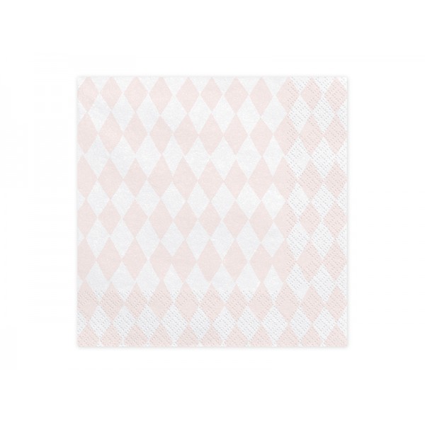 Pink Pattern Napkins - Unicorn