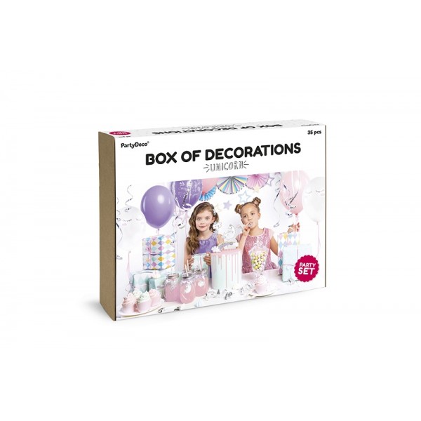 Unicorn Party - Box of Decorations