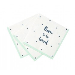 Born to be Loved Cocktail Napkins