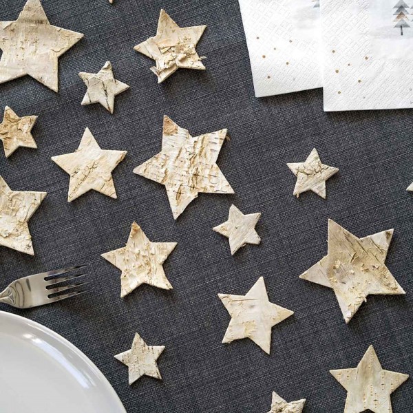 Wooden Nordic Star Scatter