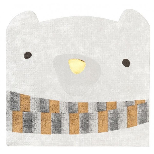 Nordic Christmas Shaped Napkins