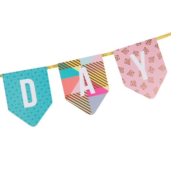 Party Time 'Happy Birthday' Bunting