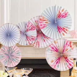 Truly Romantic Pinwheel Decorations